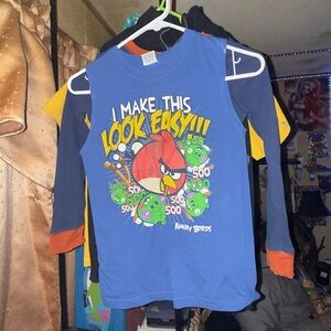 Angry Birds Blue Kids Tank Top